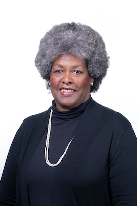 Staff member Millie Louissaint from 61bc5950b93e