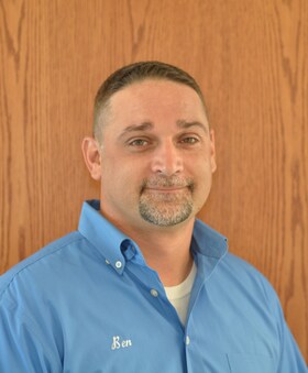 Staff member Ben Gardner from cdfc34af49bf