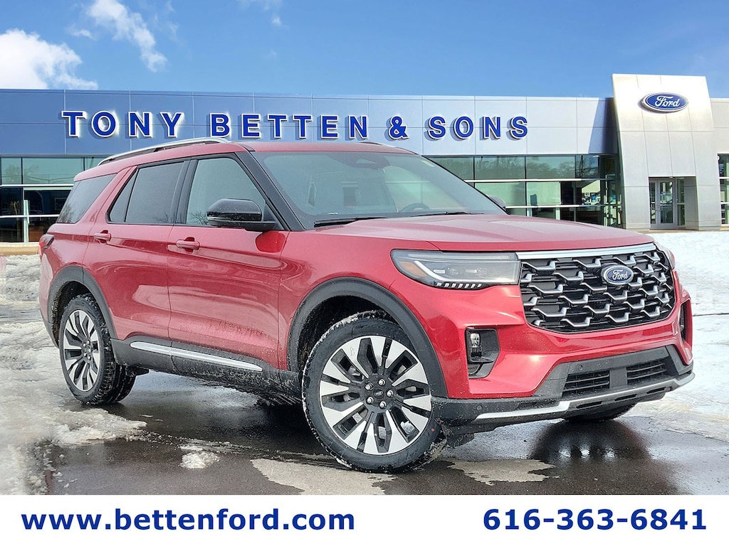 New 2026 Ford Explorer 4DR 4WD Pltnm SUV