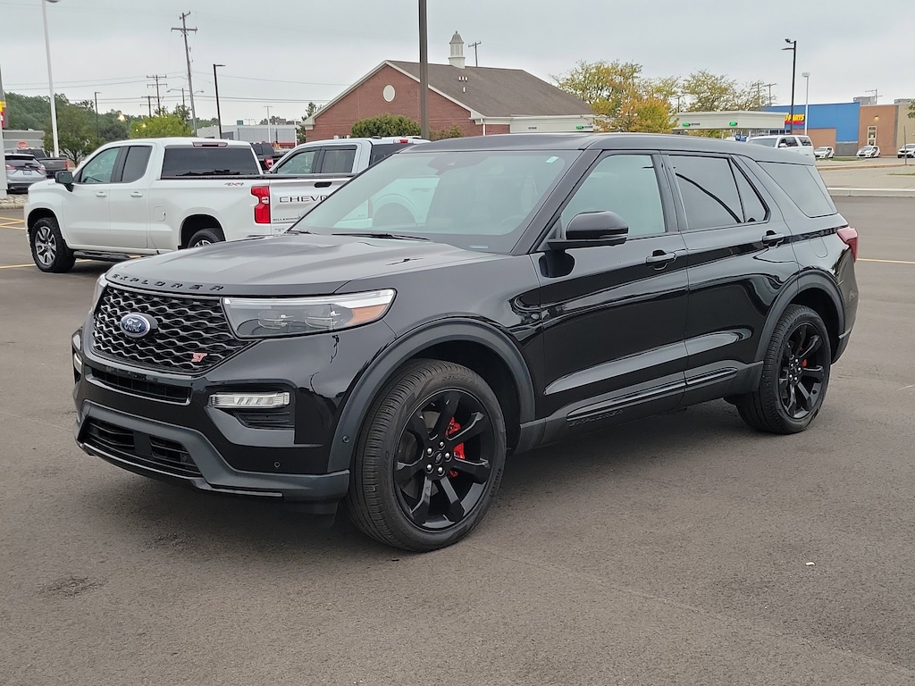 Certified 2022 Ford Explorer ST High Pkg/ Nav/ Moon/ 2nd Row Buckets/ 21s/ 4WD