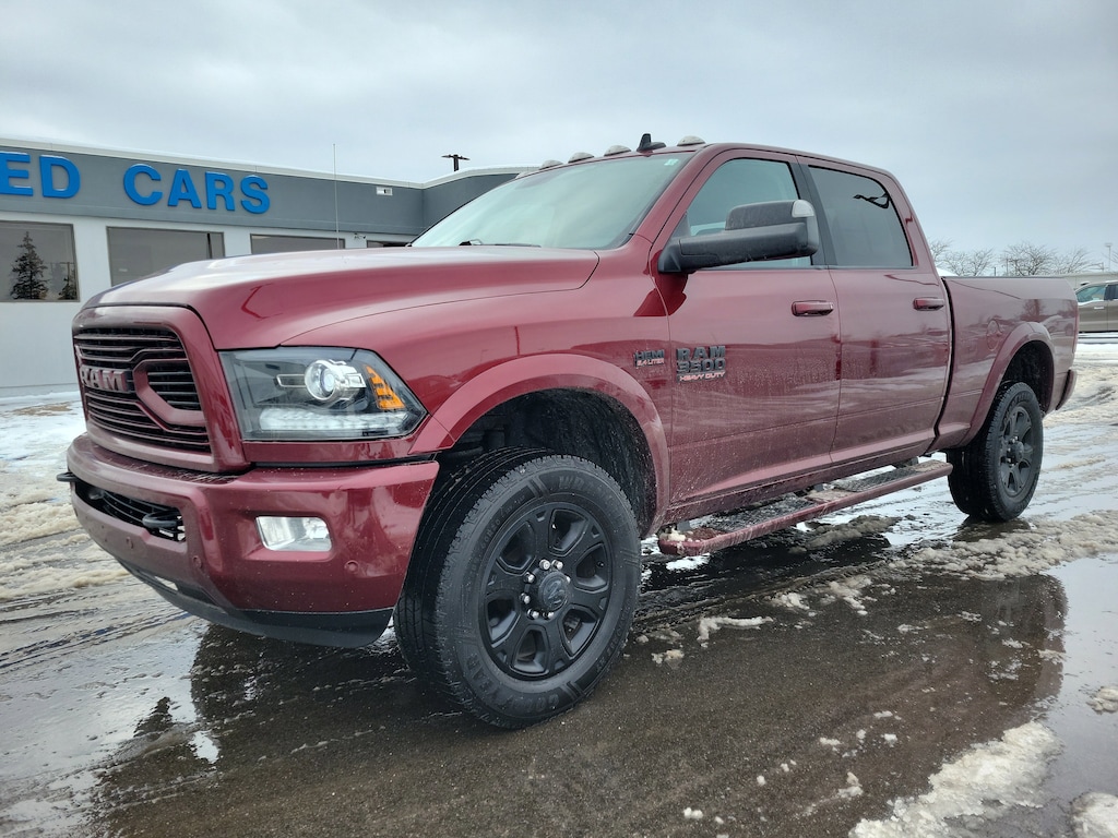 Certified 2018 Ram 3500 Laramie/ 6.4L HD Hemi V8/ Leather/ Moon/ 20s/ Crew cab 4wd