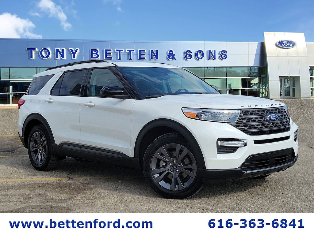 Used 2023 Ford Explorer XLT Sport App/ Moon/ Tow Pkg/ Power Liftgate/ 4WD