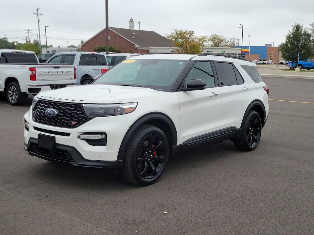 Certified 2021 Ford Explorer ST Street Pack/ Nav/ Moon/ 21s/ Tow Pkg/ 4WD