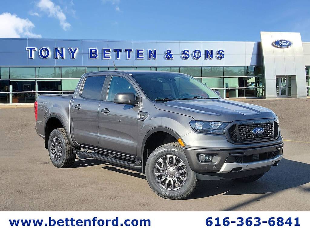 Used 2022 Ford Ranger XLT Sport App/ Tow Pkg/ Navigation/ Gray Wheels/ Supercrew 4wd