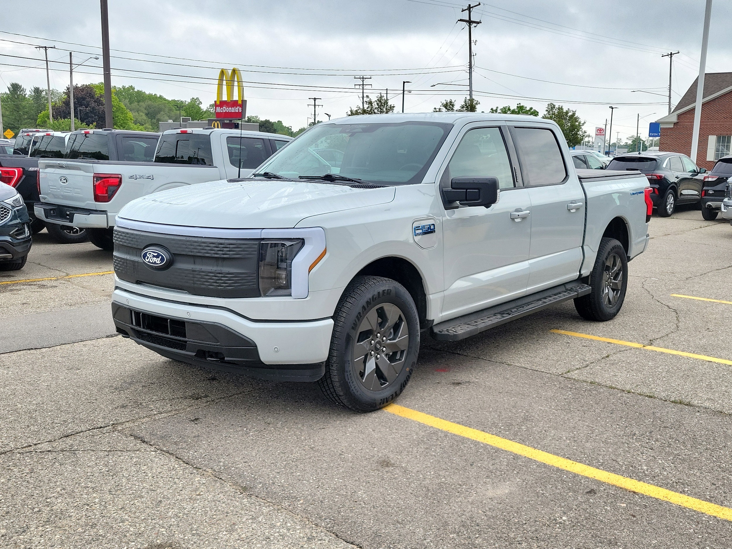 Certified 2024 Ford F-150 Lightning Flash with VIN 1FT6W3L7XRWG00120 for sale in Grand Rapids, MI