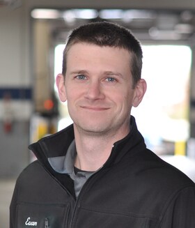 Staff member Evan Glass from 4529f8e7e402