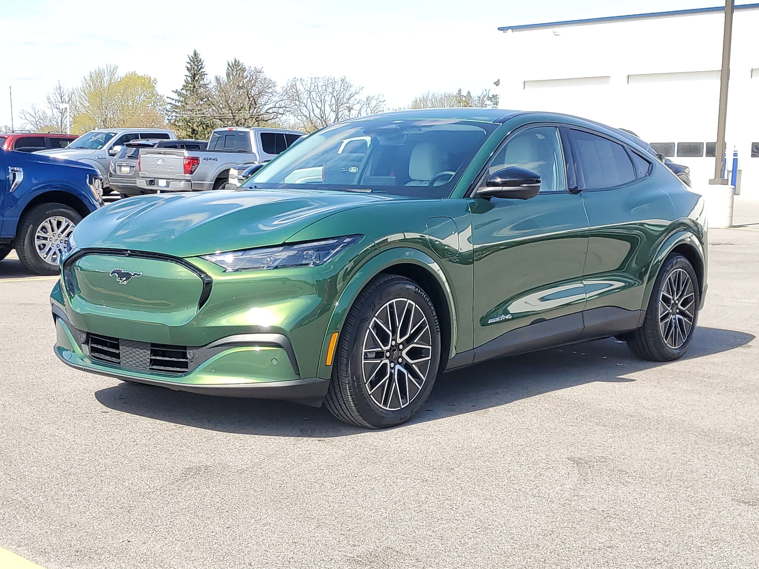 Certified 2025 Ford Mustang Mach-E Premium AWD with VIN 3FMTK3SU3SMA44742 for sale in Grand Rapids, MI