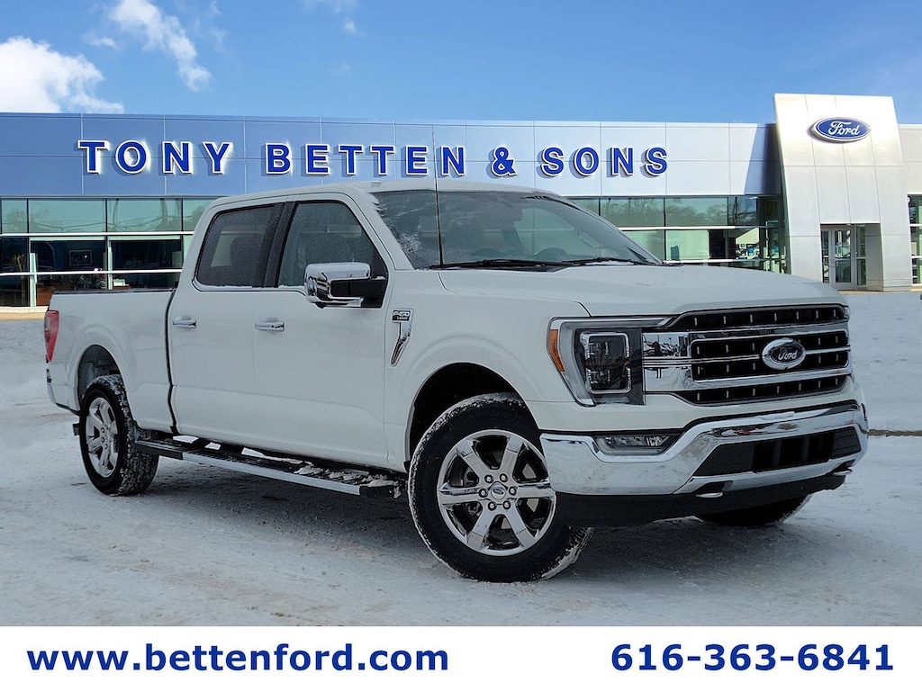 Certified 2021 Ford F-150 Lariat/ Leather/ Nav/ Moonroof/ FX4 Off-Road/ 4WD SuperCrew 157 WB