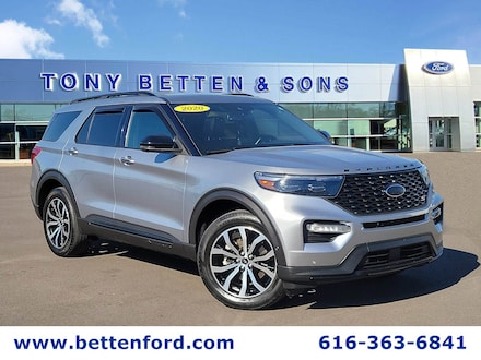 2020 Ford Explorer ST/ 3.0L Eco/ Nav/ Moonroof/ 20s/ 360 Camera/ 4WD