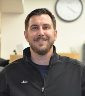 Staff member Alex Beck from 4529f8e7e402