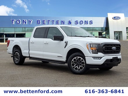 Used 2022 Ford F-150 XLT Sport App/ 3.5L PowerBoost Hybrid/ Tailgate St 4WD SuperCrew 157 WB for sale in Grand Rapids