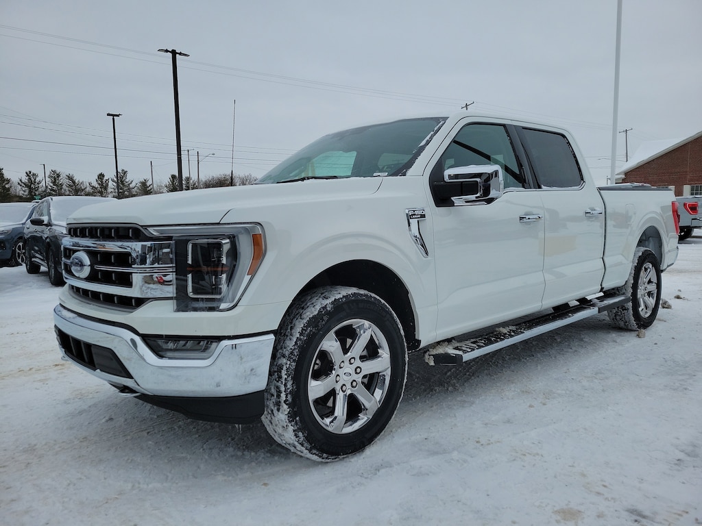 Certified 2021 Ford F-150 Lariat/ Leather/ Nav/ Moonroof/ FX4 Off-Road/ 4WD SuperCrew 157 WB