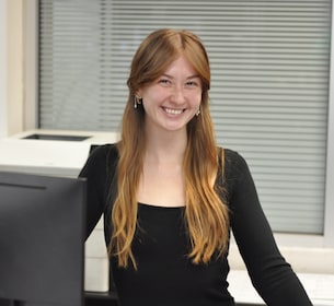 Staff member Morgan Piper from 4529f8e7e402
