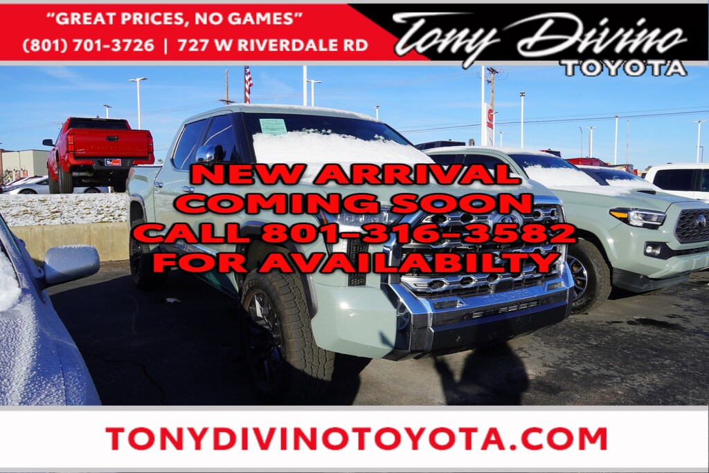 Used 2025 Toyota Tundra 1794 Edition Truck CrewMax