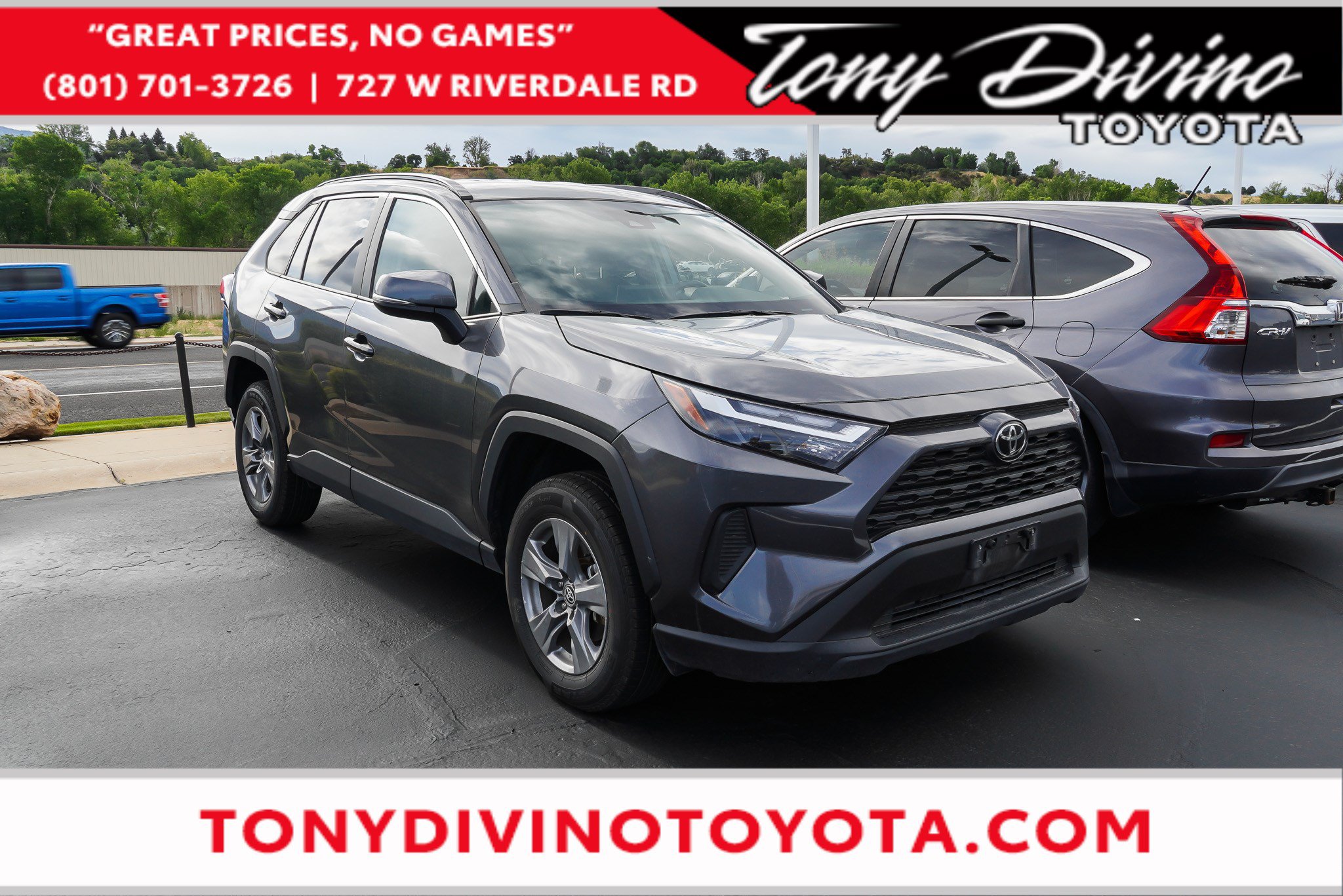 Magnetic Gray Metallic 2025 Toyota RAV4 SUV / Crossover All-Wheel Drive Automatic
