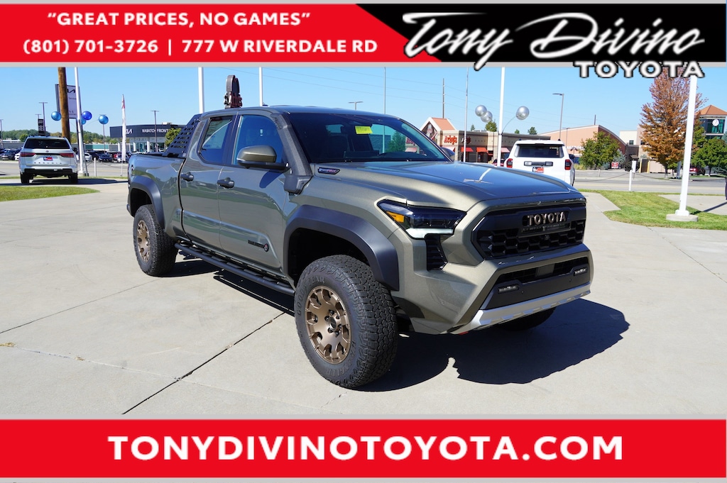 New 2025 Toyota Tacoma i-FORCE MAX Trailhunter Truck Double Cab