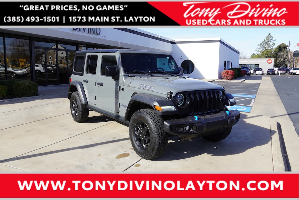 Used 2023 Jeep Wrangler 4xe Base 4xe SUV