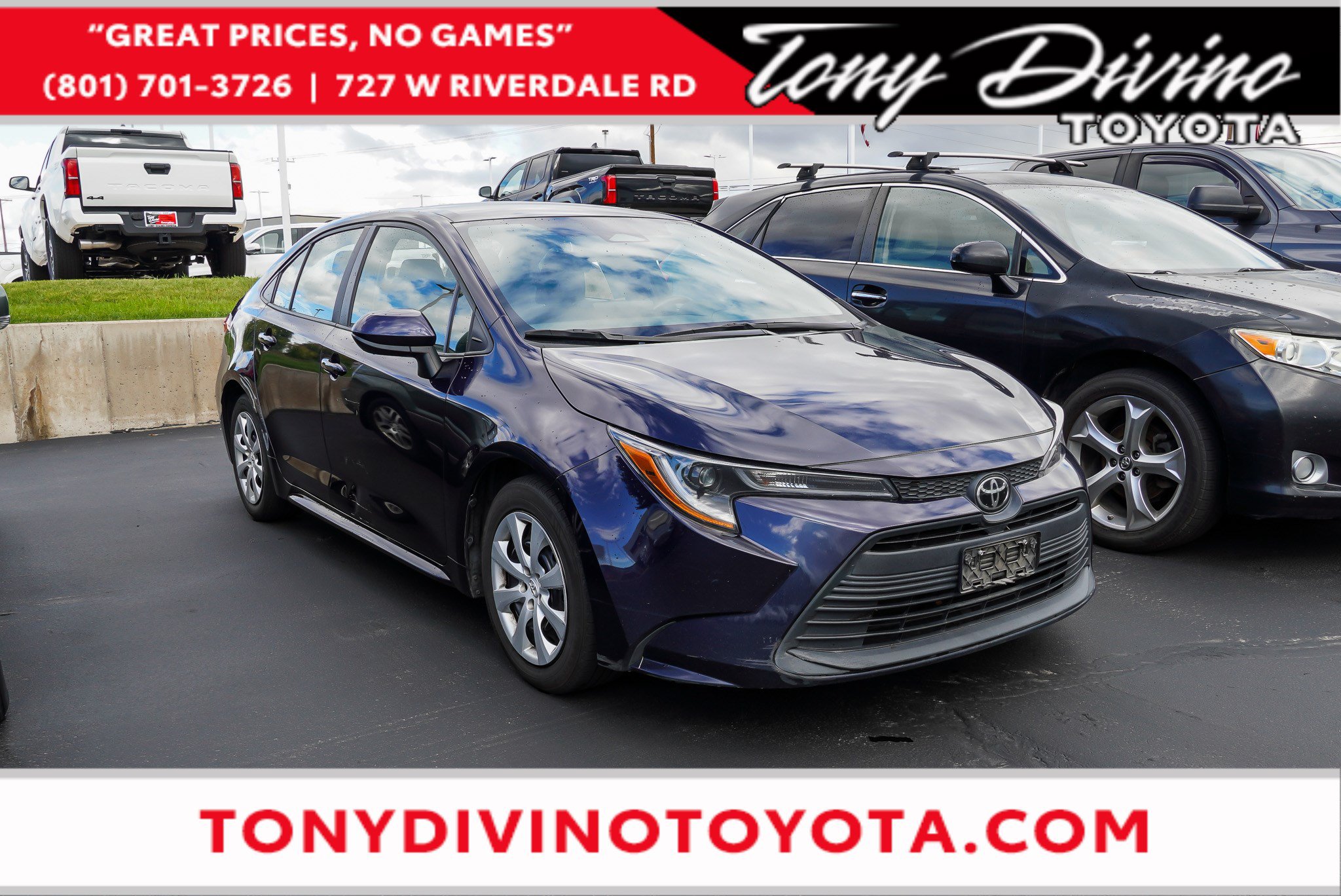 Blueprint 2023 Toyota Corolla Sedan Front-Wheel Drive Continuously Variable Transmission