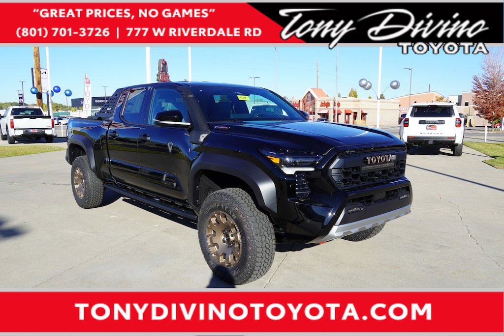 New 2025 Toyota Tacoma i-FORCE MAX Trailhunter Truck Double Cab