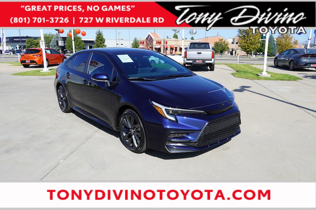 Certified 2025 Toyota Corolla XSE Sedan