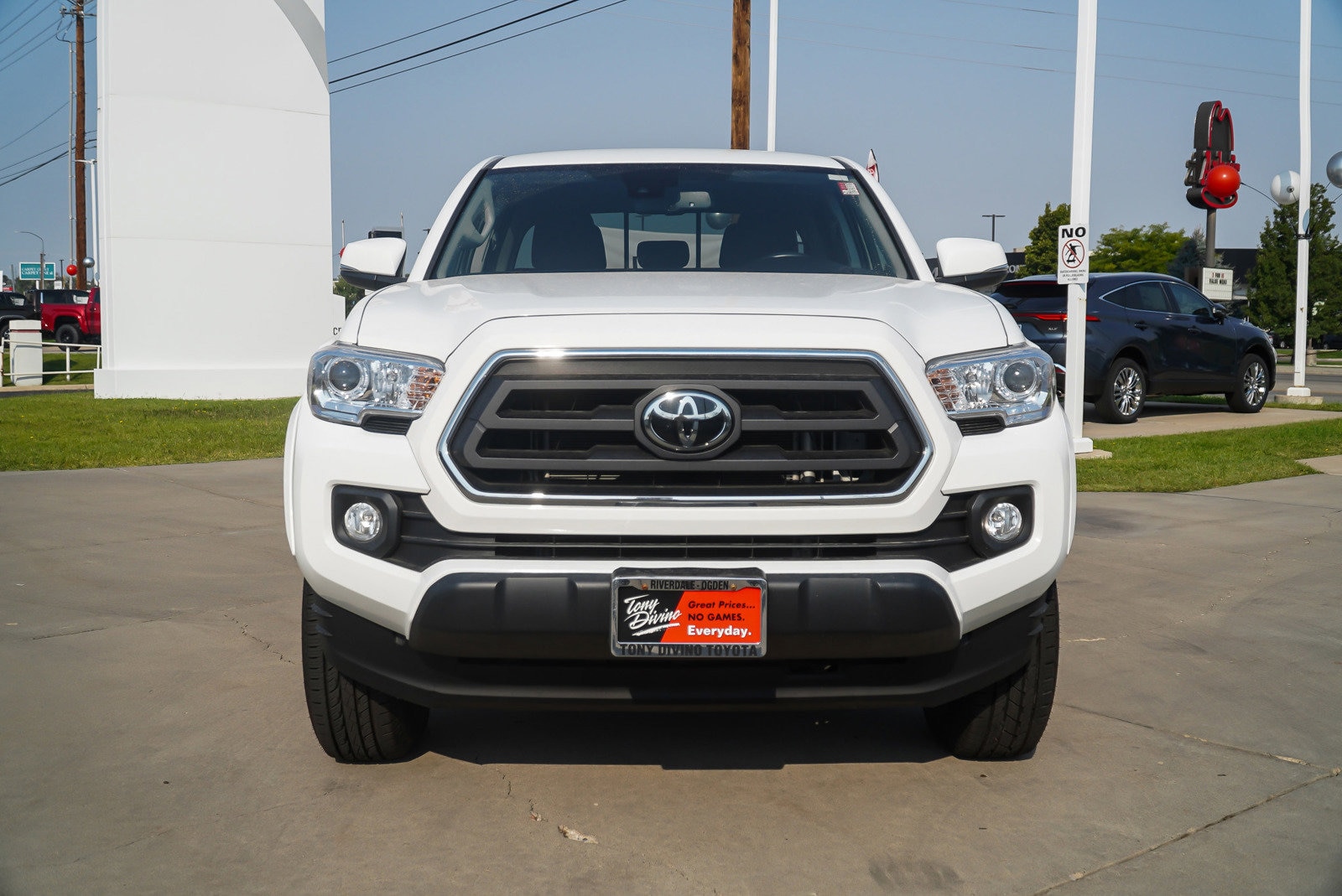 Certified 2022 Toyota Tacoma SR5 with VIN 3TMCZ5AN1NM475333 for sale in Riverdale, UT