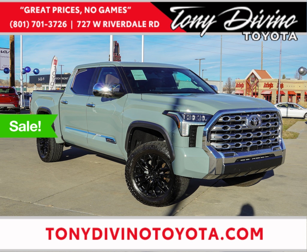 Used 2025 Toyota Tundra 1794 Truck CrewMax