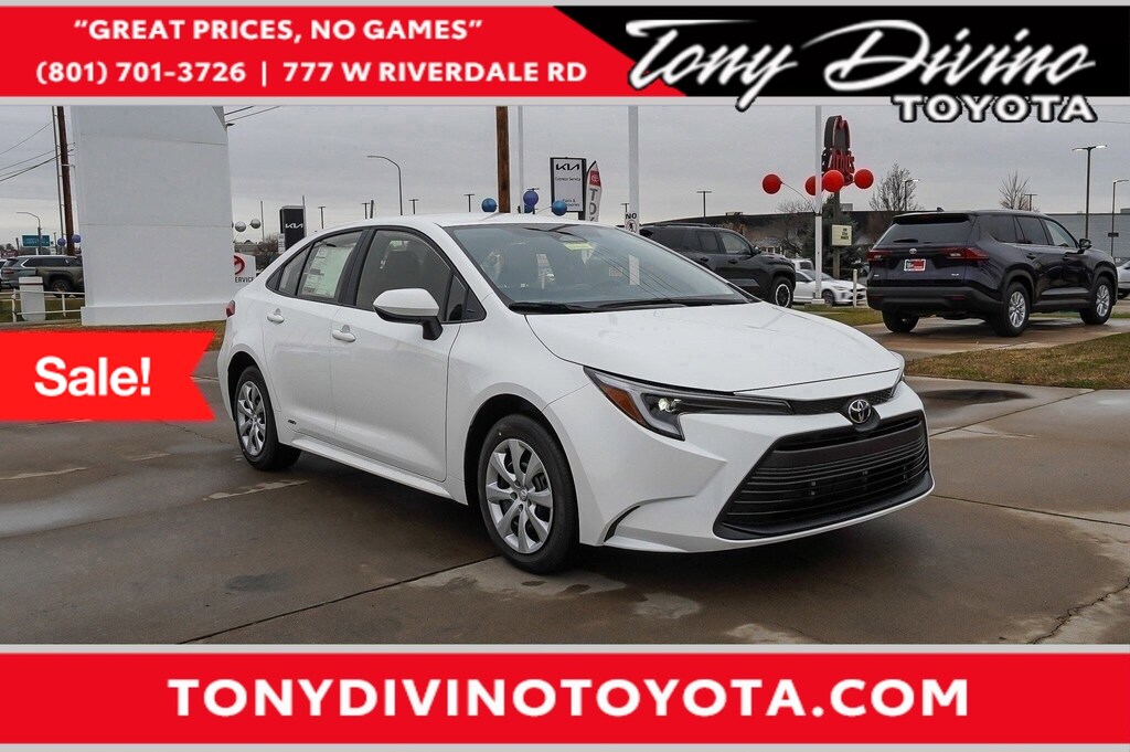 New 2026 Toyota Corolla Hybrid LE Sedan