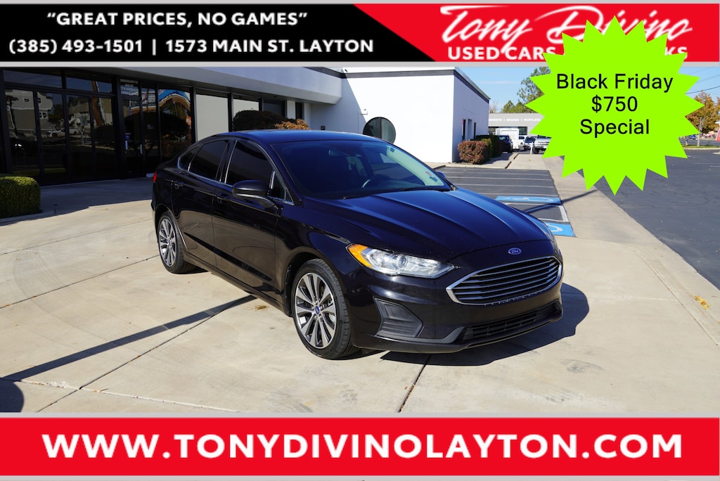Used 2019 Ford Fusion SE Sedan