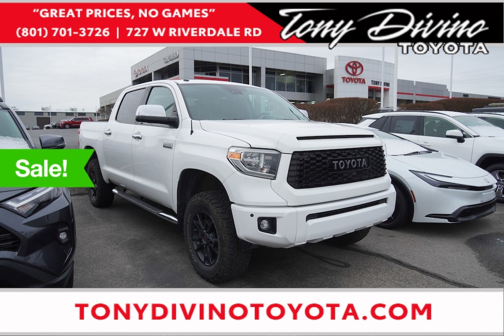 Used 2019 Toyota Tundra Platinum Truck CrewMax