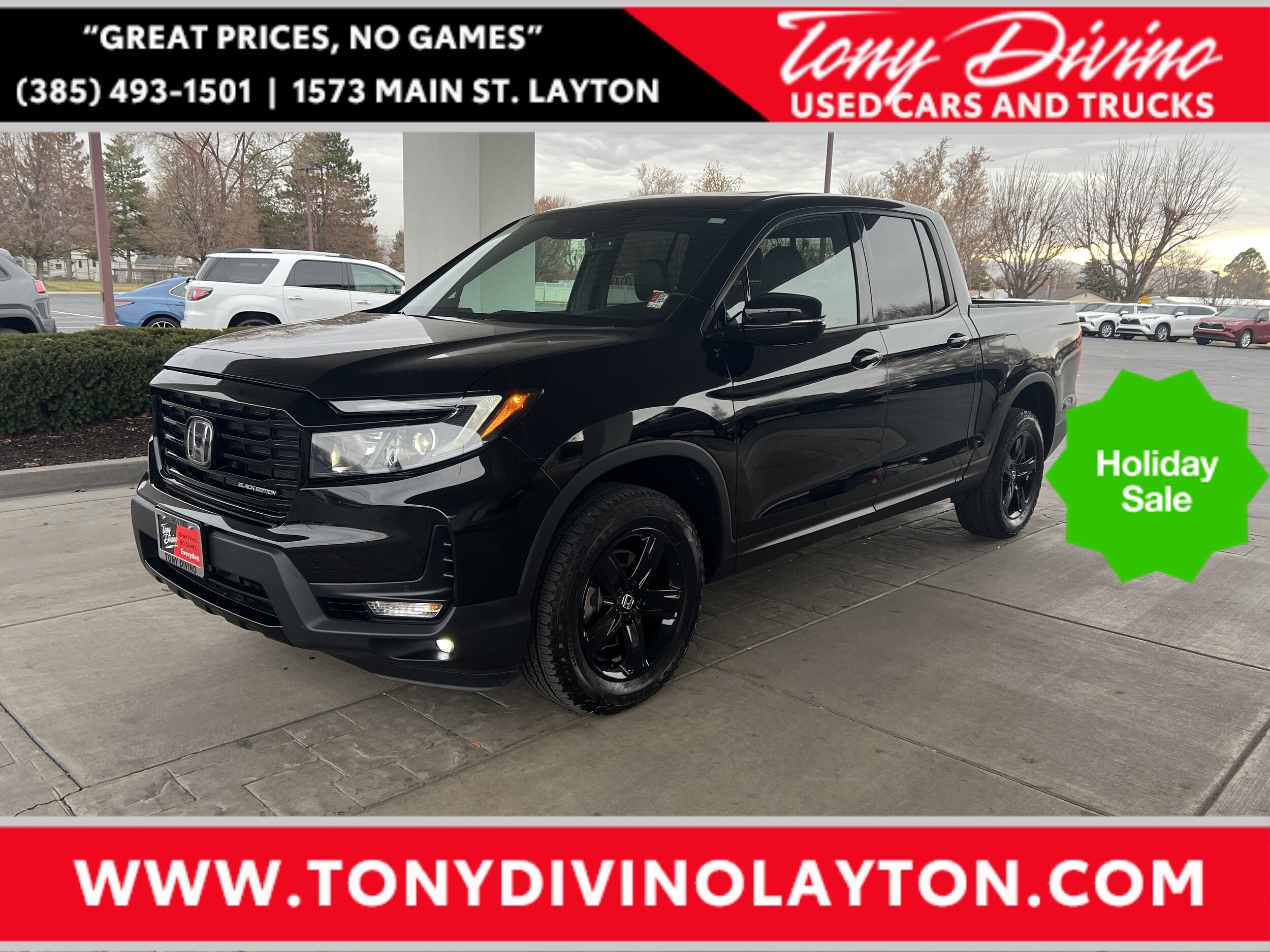 2022 Honda Ridgeline Black Edition's photo