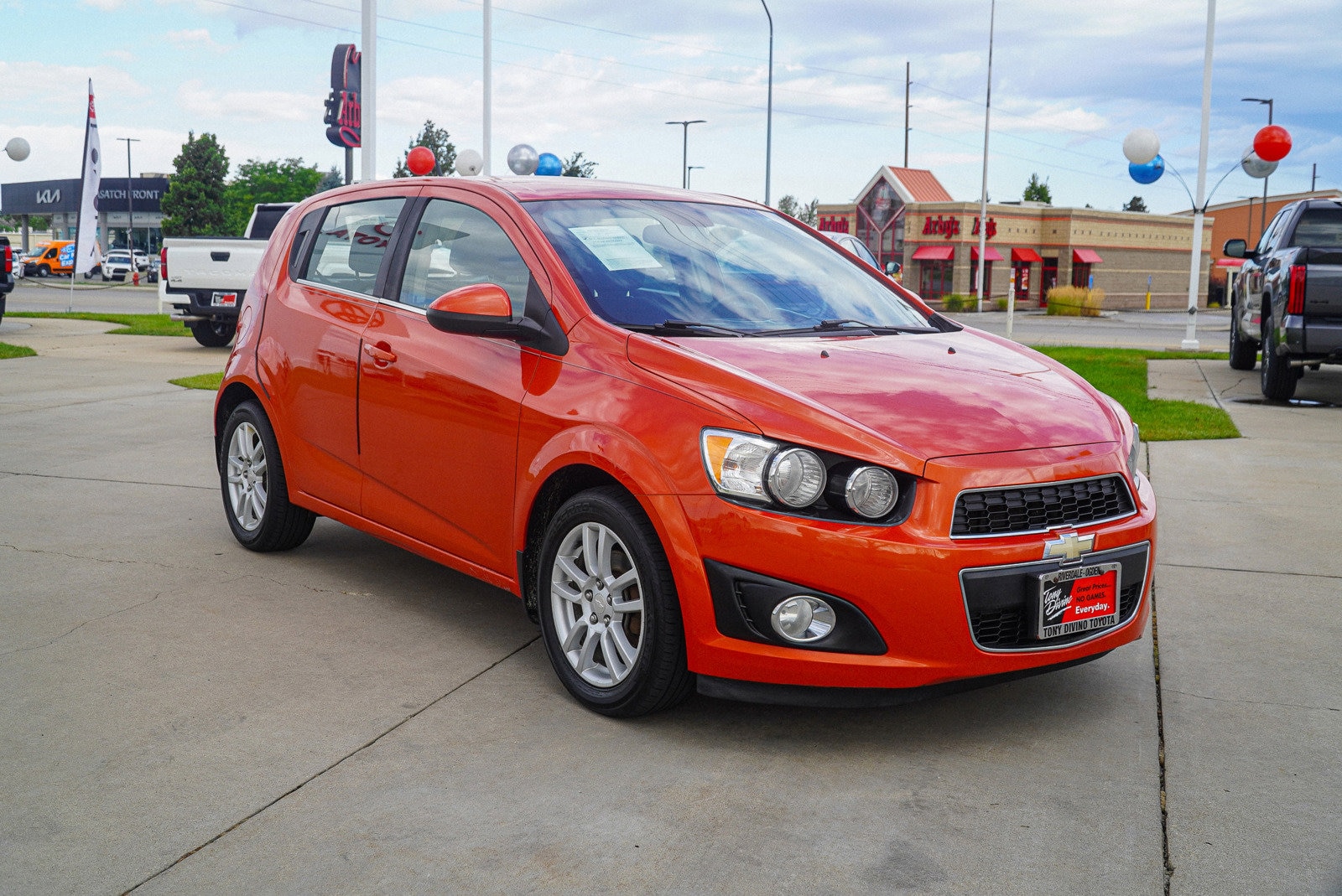 Used 2013 Chevrolet Sonic LT with VIN 1G1JD6SG5D4180718 for sale in Riverdale, UT