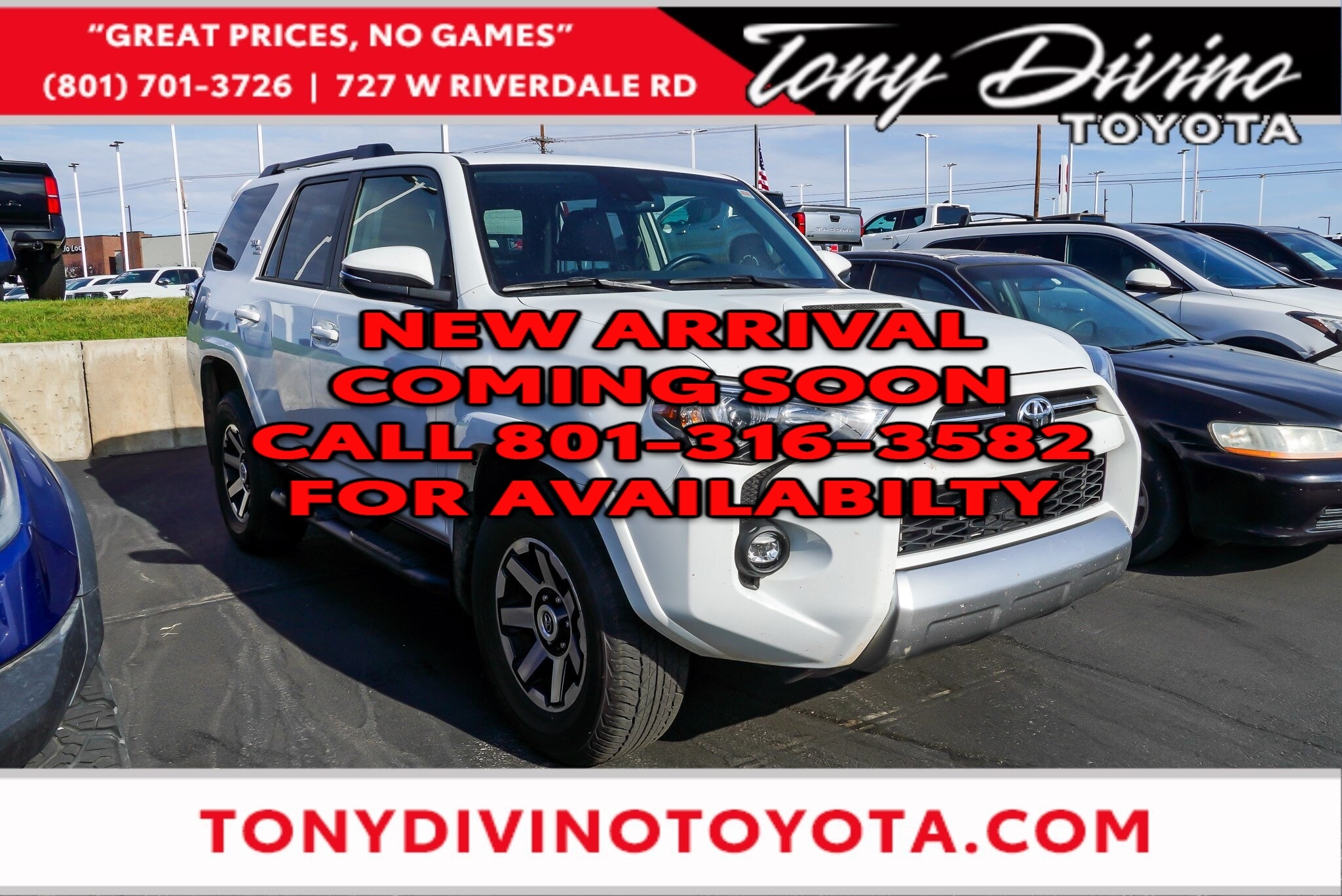 Ice Cap 2024 Toyota 4Runner SUV / Crossover Four-Wheel Drive Automatic