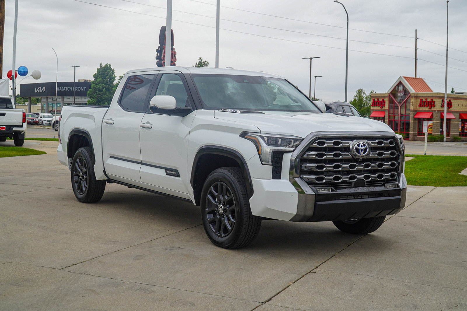 Certified 2024 Toyota Tundra Platinum with VIN 5TFNC5DBXRX043190 for sale in Riverdale, UT