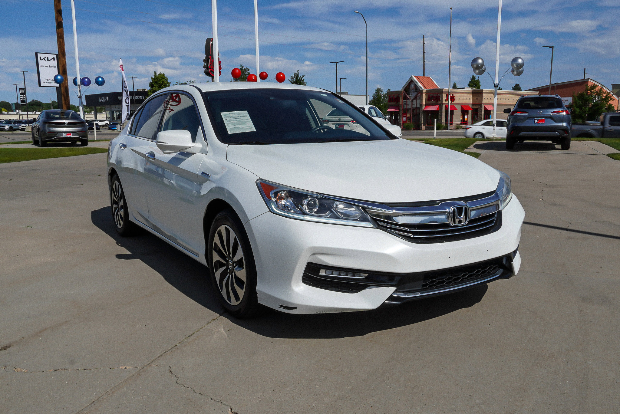 Used 2017 Honda Accord Hybrid with VIN JHMCR6F35HC022320 for sale in Riverdale, UT