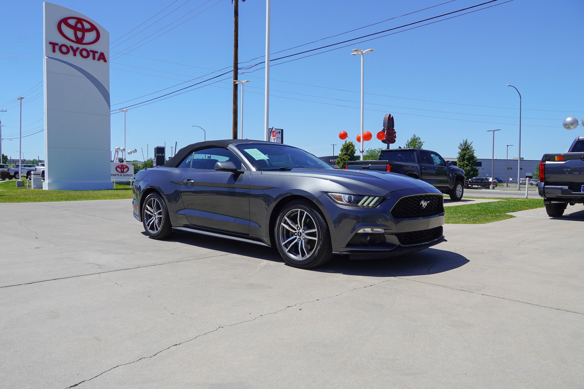 2017 Ford Mustang EcoBoost Premium Convertible photo 2