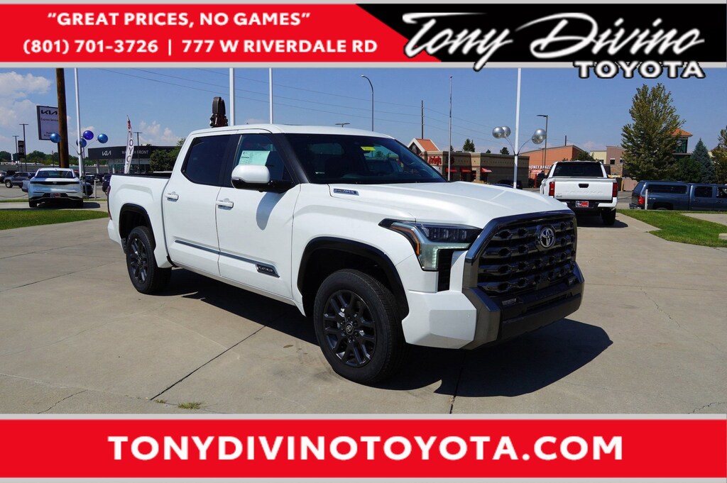 New 2025 Toyota Tundra i-FORCE MAX Platinum i-FORCE MAX Truck CrewMax