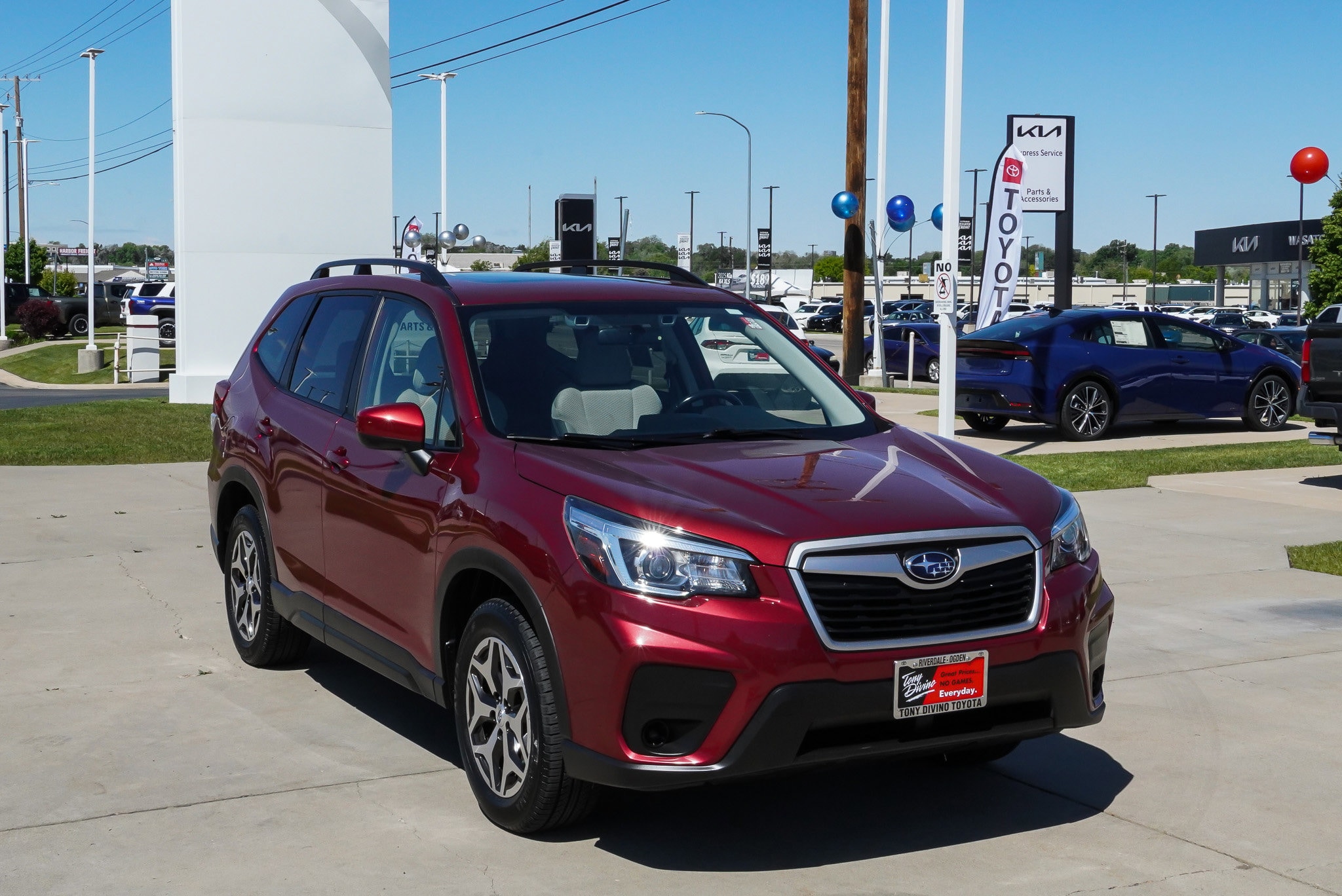 Used 2020 Subaru Forester Premium with VIN JF2SKAGC6LH402041 for sale in Riverdale, UT