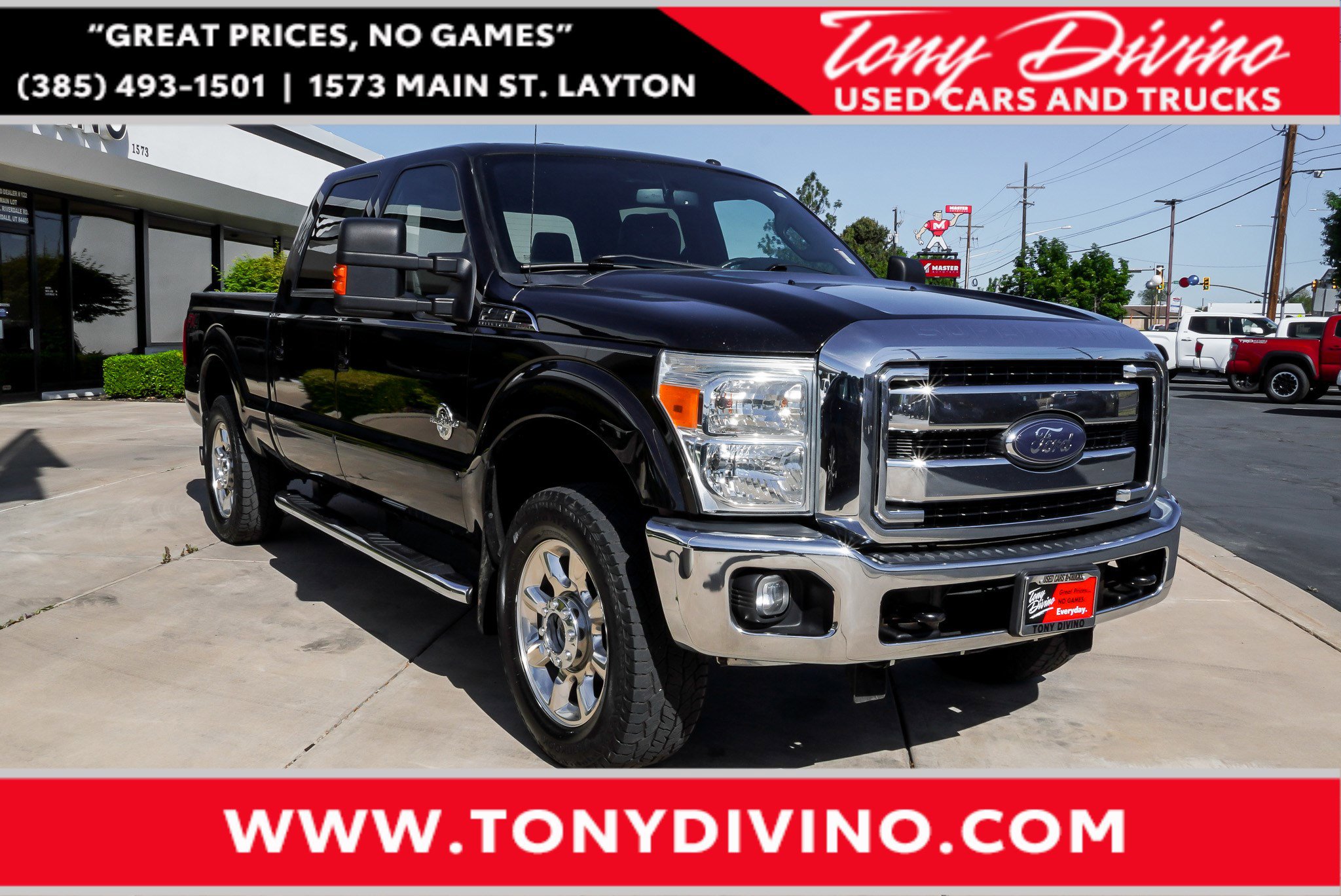 2012 Ford F-250 Lariat 4x4 Crew Cab 172 in's photo