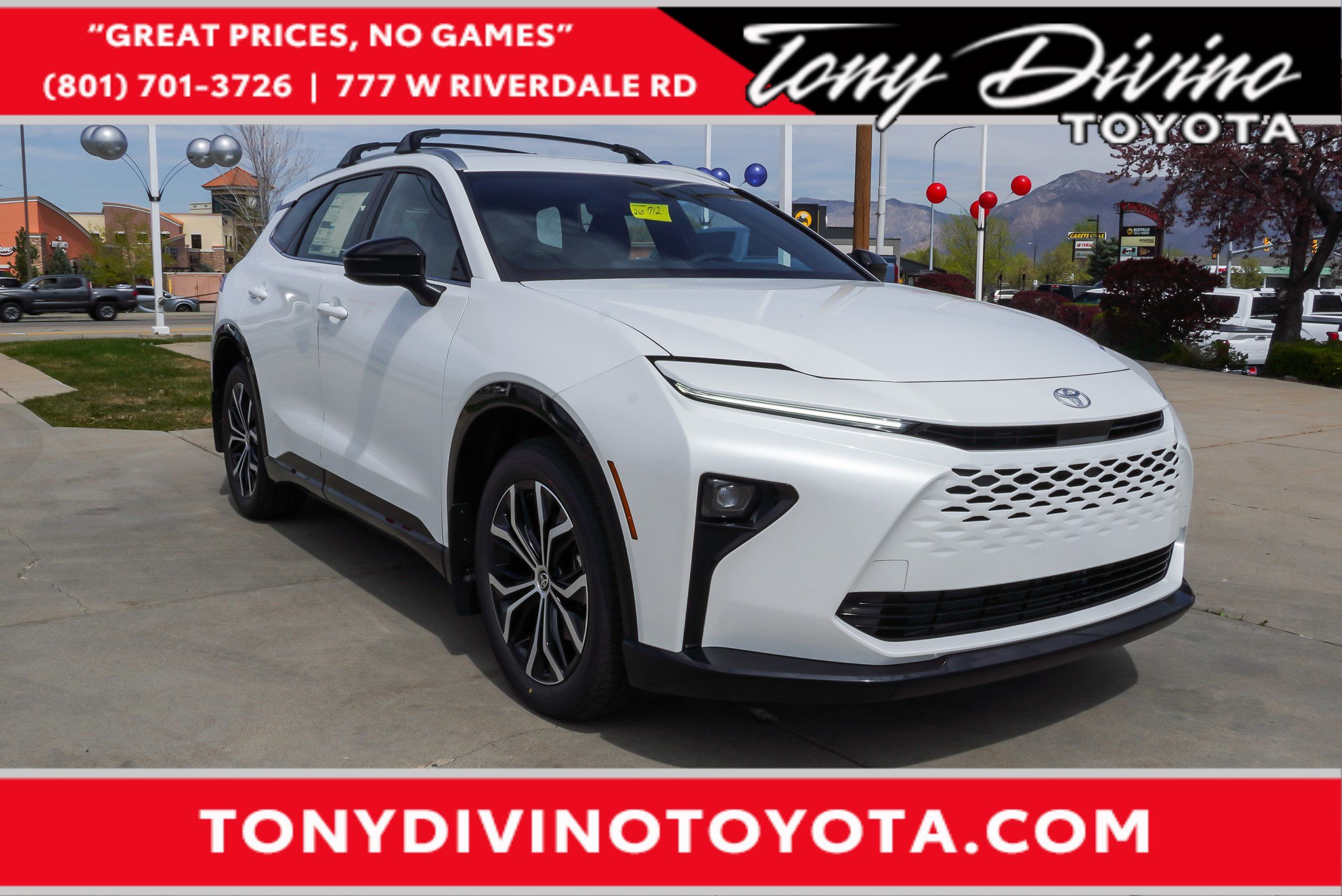 Oxygen White 2026 Toyota Crown Signia XLE AWD SUV / Crossover All-Wheel Drive Continuously Variable Transmission