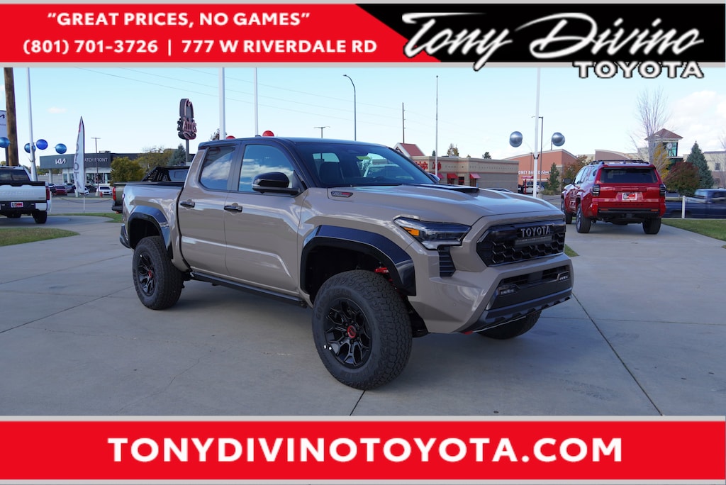 New 2025 Toyota Tacoma i-FORCE MAX TRD Pro Truck Double Cab