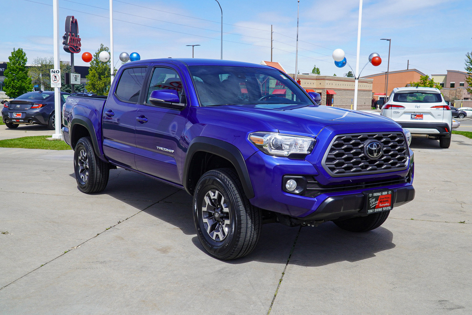 Certified 2022 Toyota Tacoma TRD Off Road with VIN 3TMCZ5AN8NM513155 for sale in Riverdale, UT