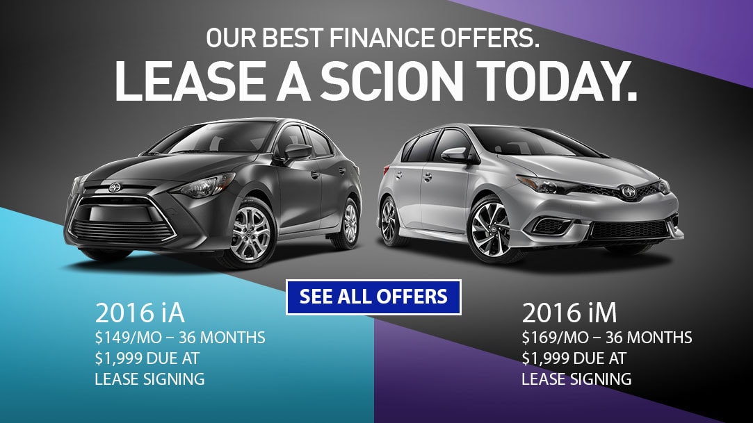 Scion Pure Lease Tony Divino Toyota