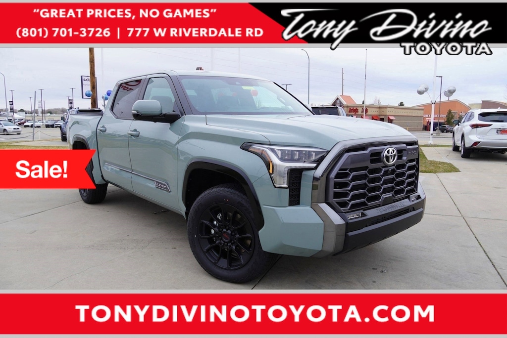 New 2026 Toyota Tundra Platinum Truck CrewMax