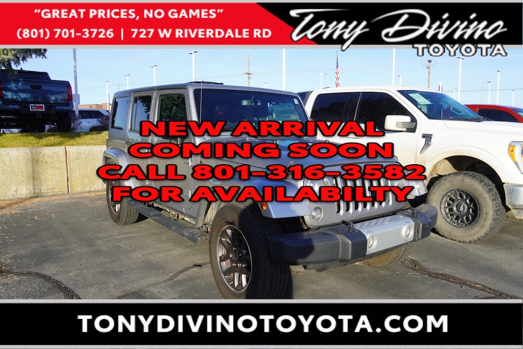 Used 2015 Jeep Wrangler Unlimited Sahara SUV