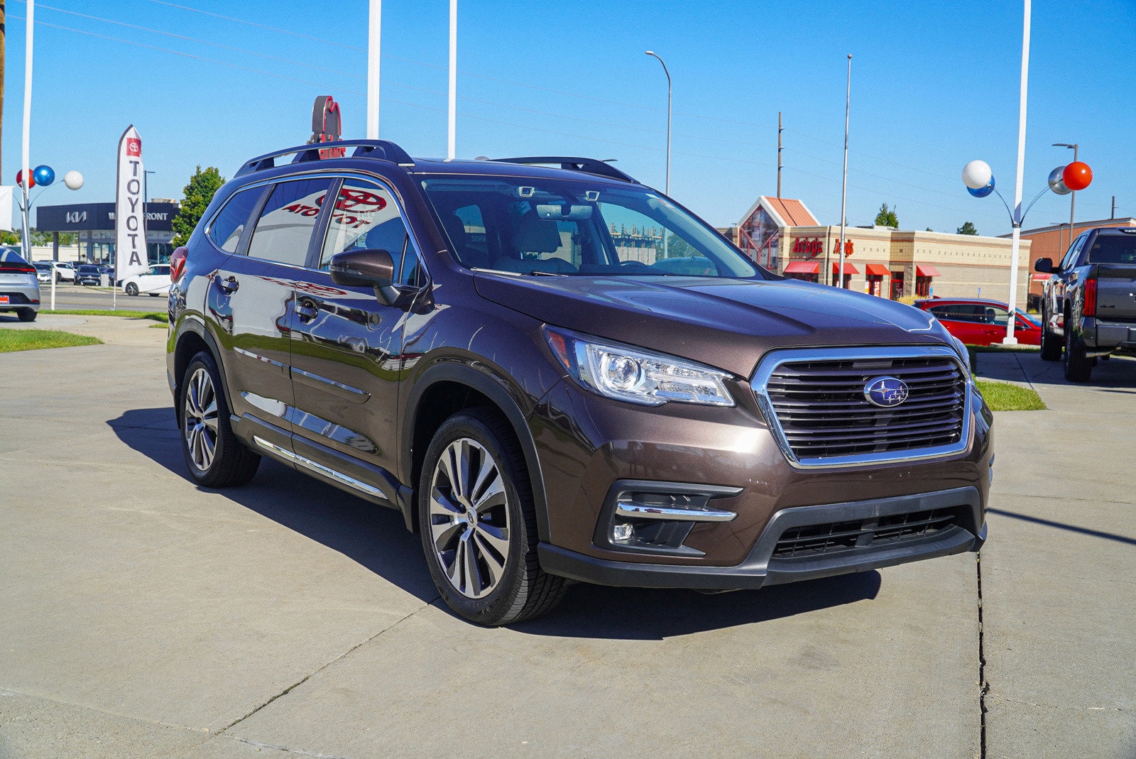 Used 2021 Subaru Ascent Limited with VIN 4S4WMAPD7M3458714 for sale in Riverdale, UT