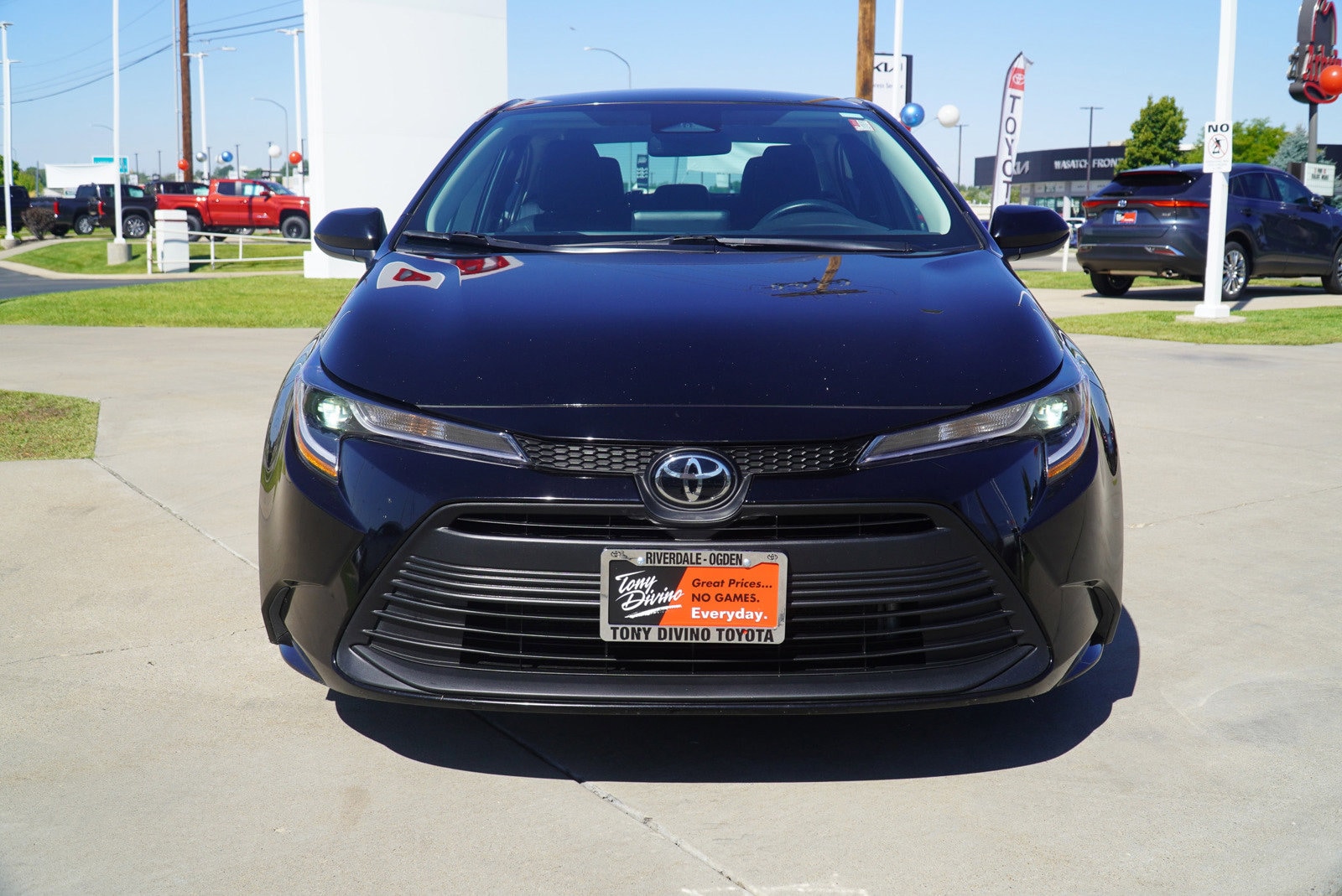 Certified 2023 Toyota Corolla LE with VIN 5YFB4MDE6PP049603 for sale in Riverdale, UT