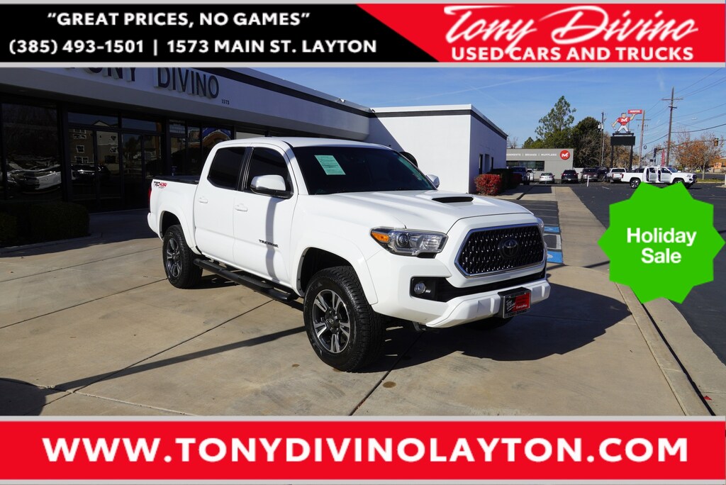 Used 2018 Toyota Tacoma TRD Sport Truck Double Cab