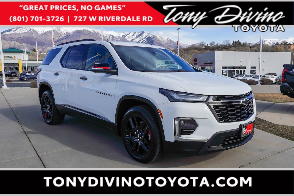 Used 2022 Chevrolet Traverse Premier SUV