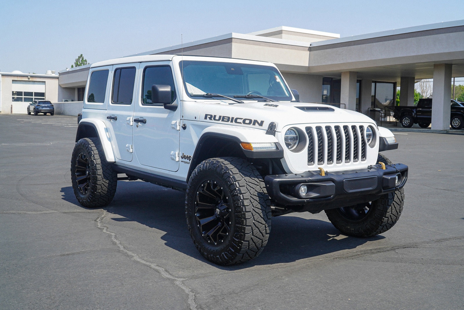 Used 2021 Jeep Wrangler Unlimited Rubicon 392 with VIN 1C4JJXSJ0MW850679 for sale in Riverdale, UT