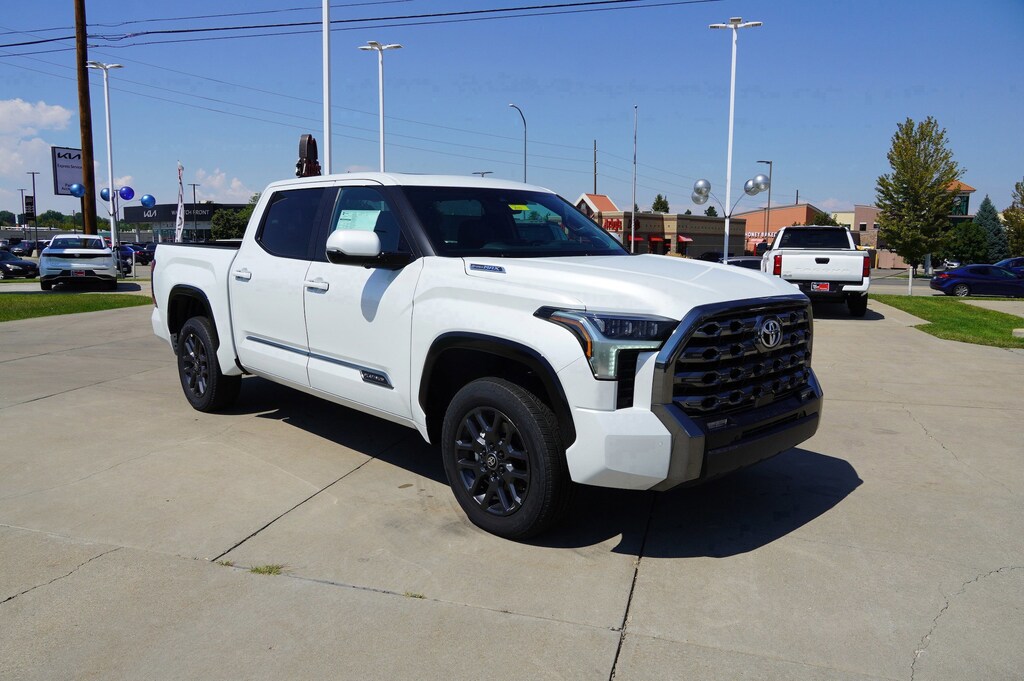 New 2025 Toyota Tundra i-FORCE MAX Platinum i-FORCE MAX Truck CrewMax